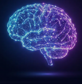 Abstract AI Brain